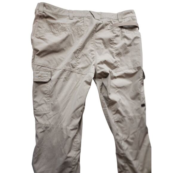5.11 Tactical Pants Mens 42x30 Cargo Khaki Ripstop Utility Work Outdoor Hiking - Picture 2 of 15
